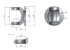 Flange Yoke dimensions